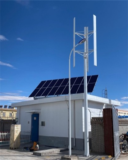 Proyecto de generación de energía eólica y solar de 15 kVA en Qinghai